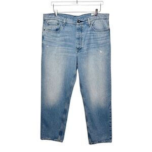 Rag & Bone Men’s Beck Authentic Stretch Tapered Telaxed Light Wash Jeans Sz 36